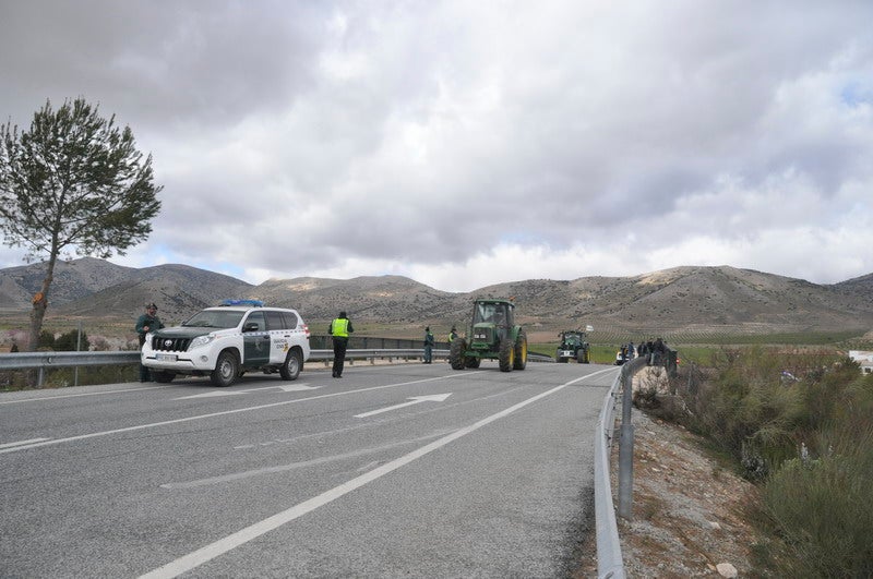 Decenas de tractores marcharon en el norte de la provincia.