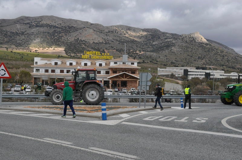 Decenas de tractores marcharon en el norte de la provincia.