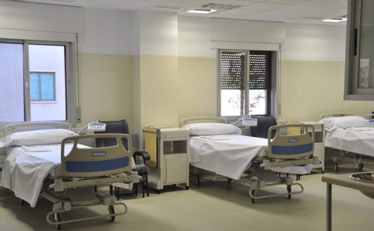Zona del hospital de día del centro sanitario bastetano