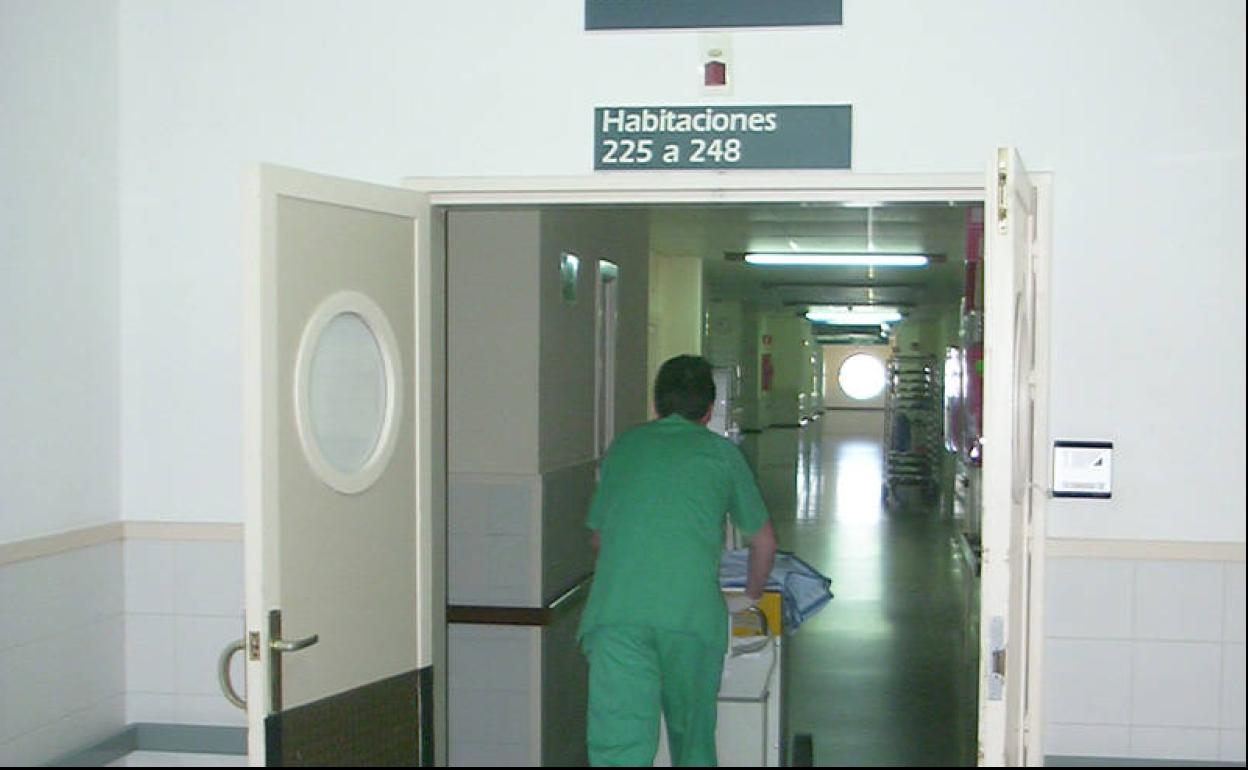 Zona de medicina interna del Hospital de Baza 