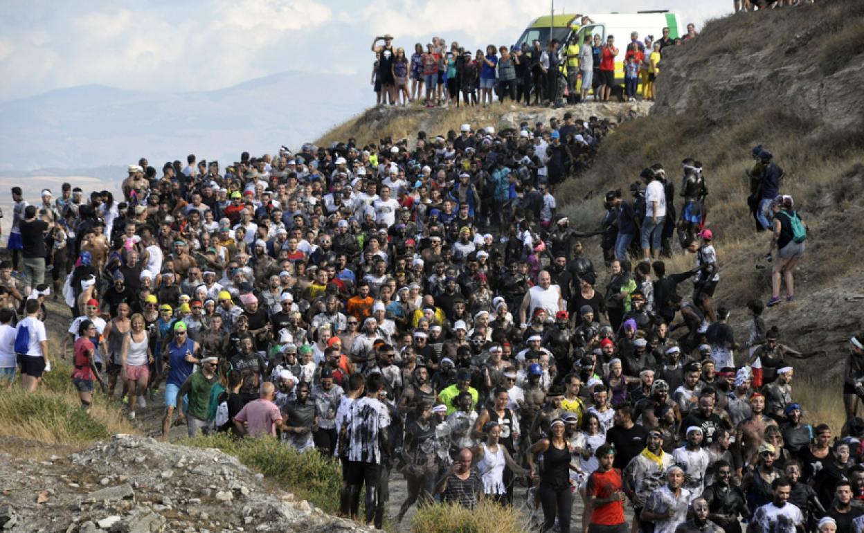 Bajando de las Arrodeas, el año pasado 