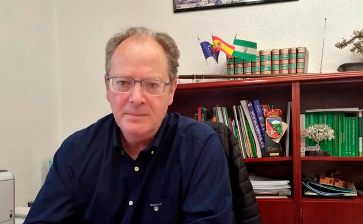 Salvador Moreno, alcalde de Zújar 