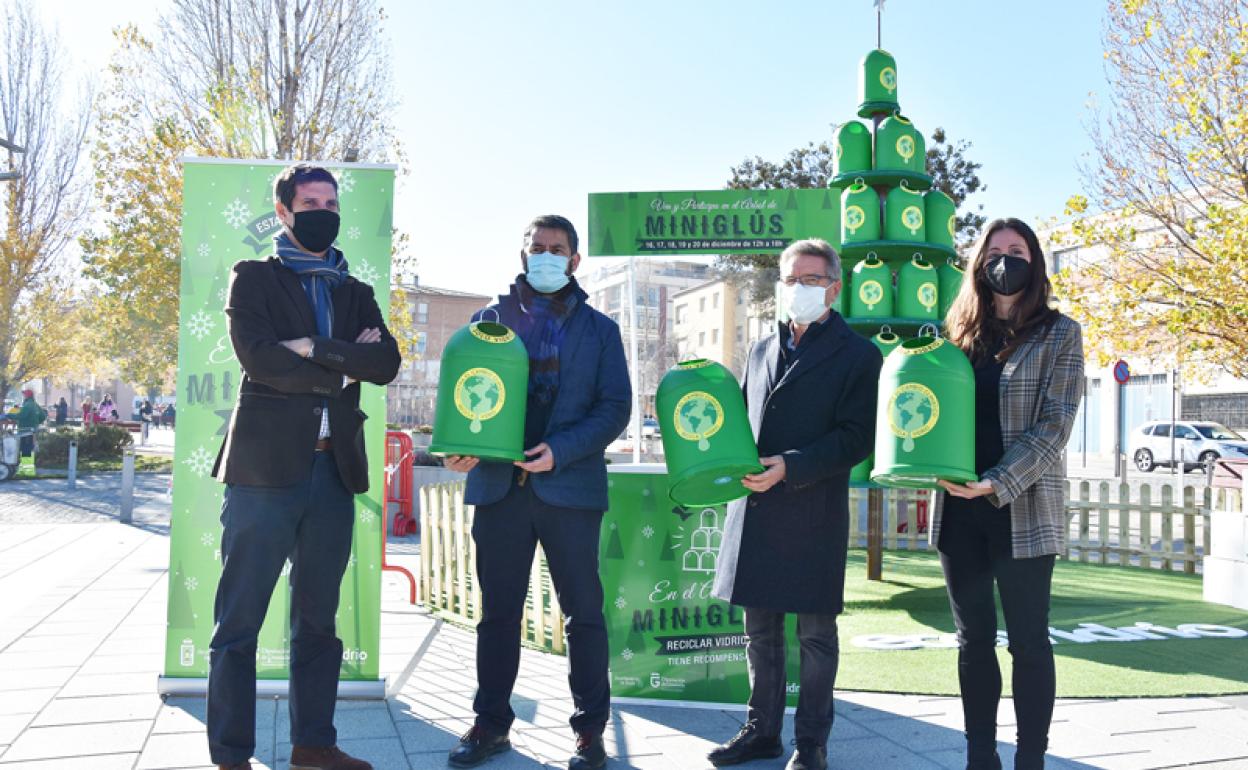 Campaña de reciclado de vidrio en Baza