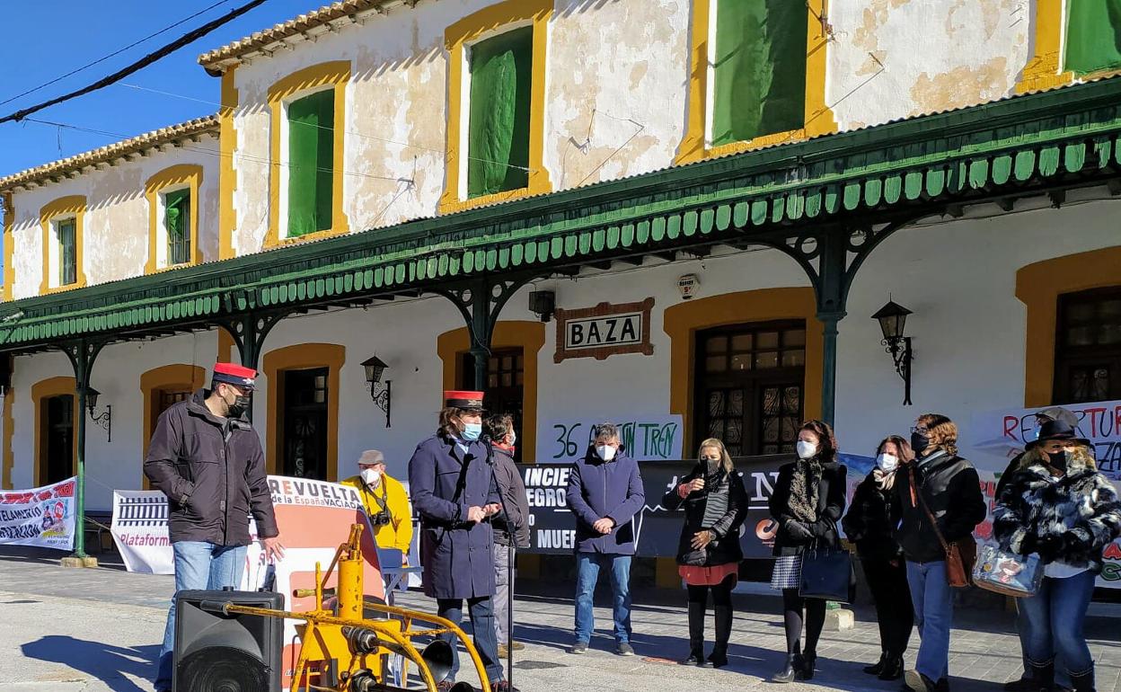 Las comarcas del sureste cierran 2020 exigiendo al Gobierno de España el tren Guadix Baza Almanzora Lorca