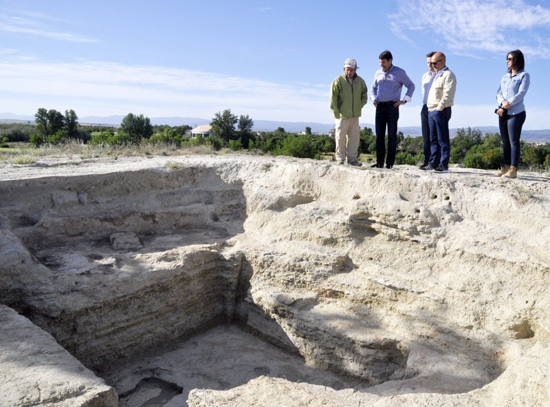 Tumba número 155 donde hace 50 años apareció la Dama de Baza, 
