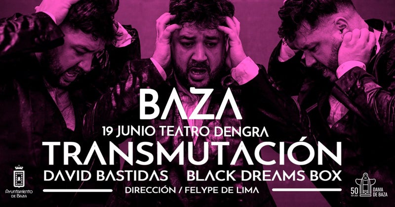 cartel del primer espectáculo en solitario de David Bastidas 