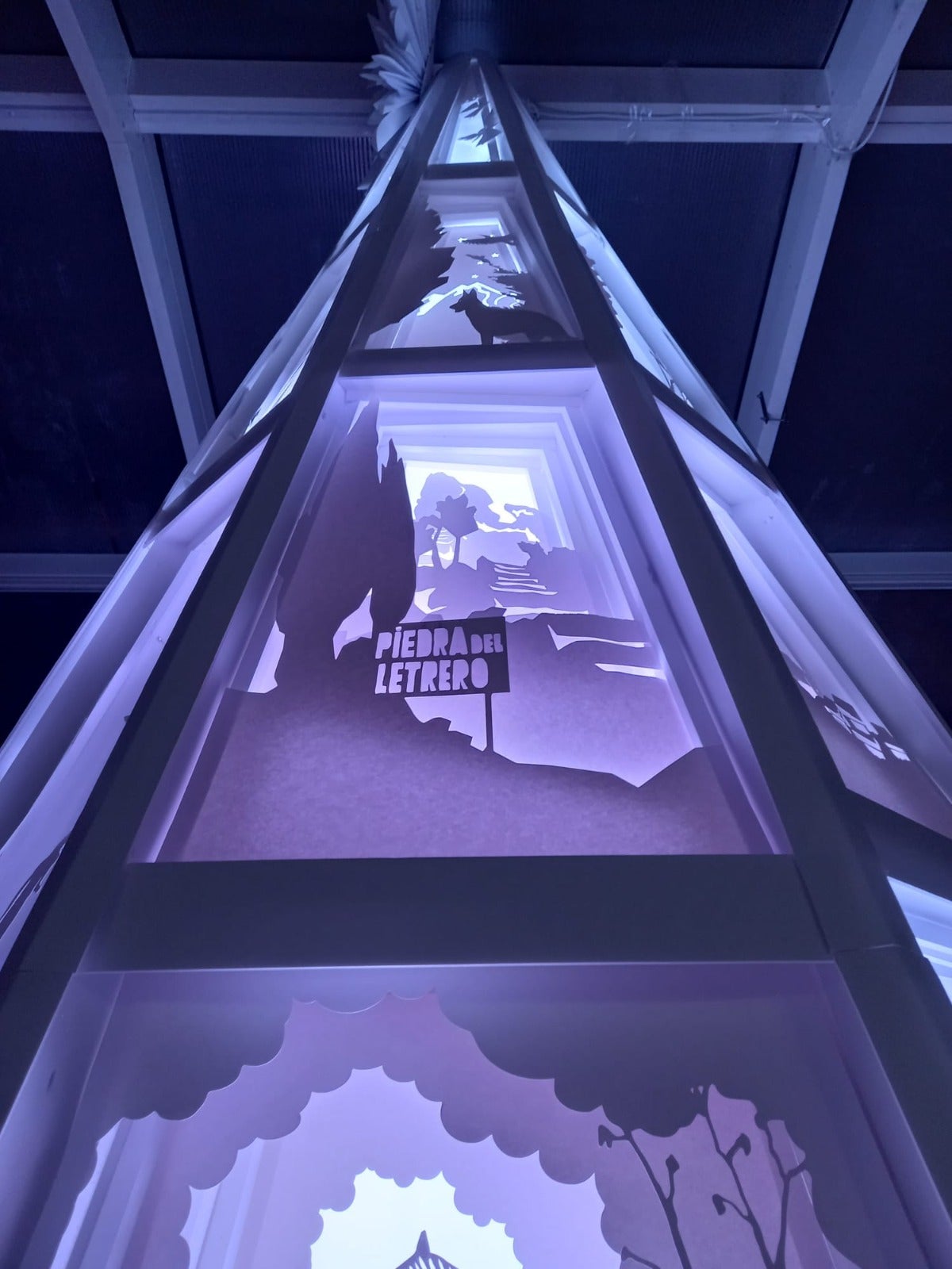 El árbol de Navidad de la Escuela de Arte de Huéscar