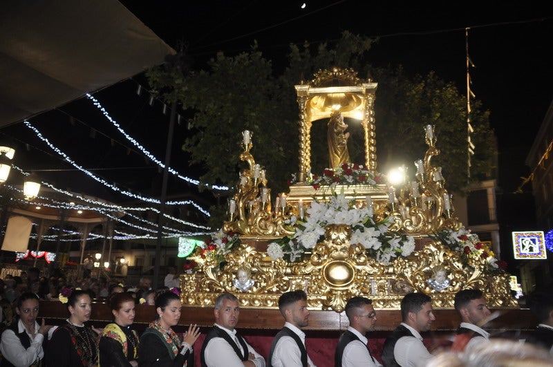 La primera romería tras la pandemia entusiasma a los habitantes del norte granadino.