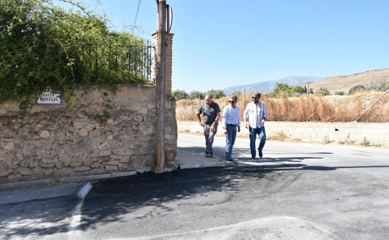 Parcheo en la zona de la Montija 