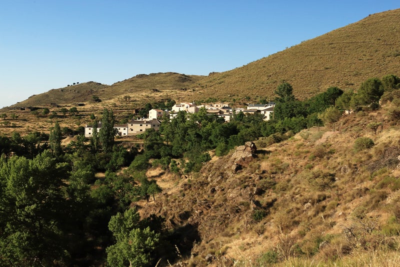Aldea de Bailén en el Parque Natural de la Sierra de Baza 