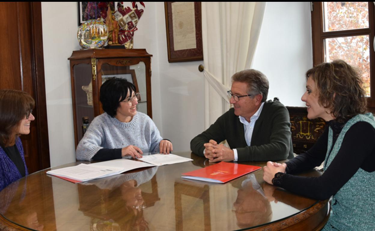 Pepi Rodriguez, Manolo Gavilán, Mariana Palma y Ana Guirado 