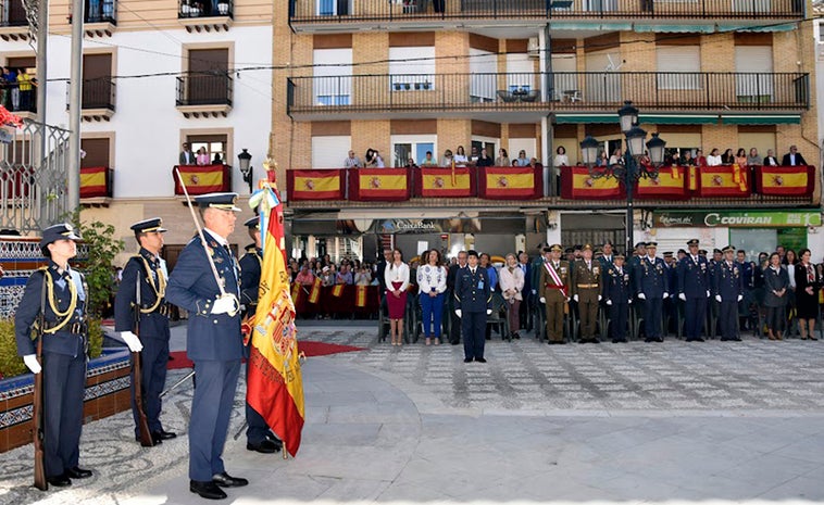150 personas juran bandera en Huéscar