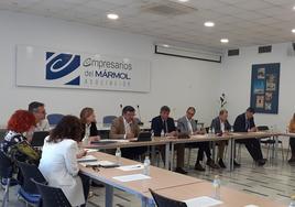 Reunión celebrada en Macael