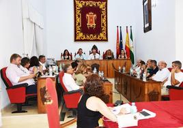 Pleno del Ayuntamiento de Baza.