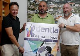 Cartel de la X edición del Dentia Open Dama de Baza de pádel