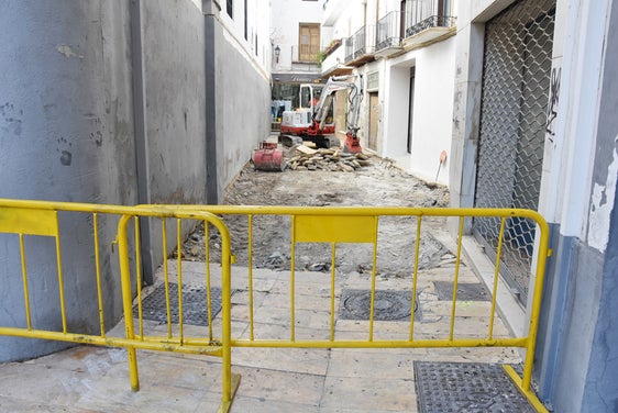 En marcha las obras de remodelación de la calle Trillo
