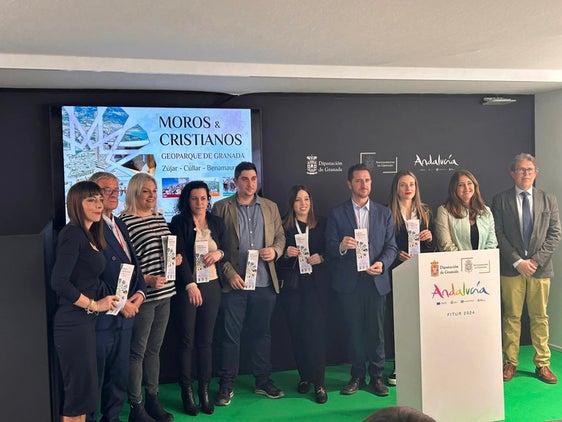 Las Fiestas de Moros y Cristianos de Benamaurel, Cúllar y Zújar brillan en Fitur