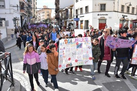 Marcha por la igualdad en Baza