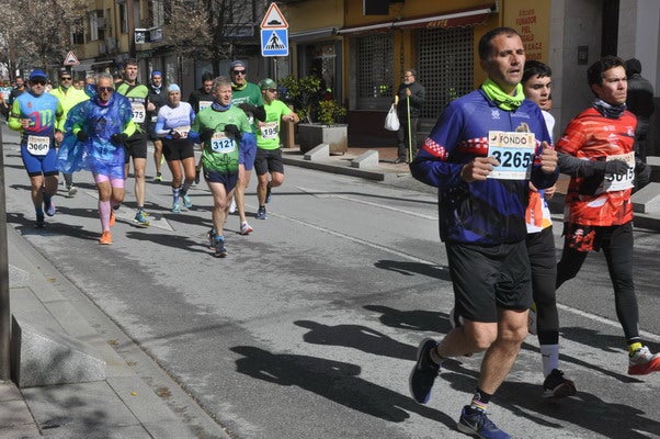 Las imágenes de la Media Maratón de Baza