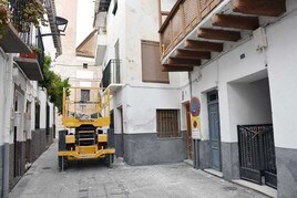 Se ha facilitado que las viviendas de las Plaza San Juan se pinten de blanco