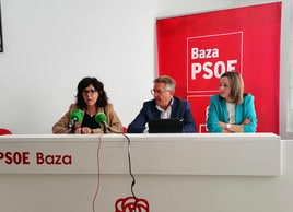 María Ángeles Prieto, Manolo Gavilán y Carmen Rocío Martínez