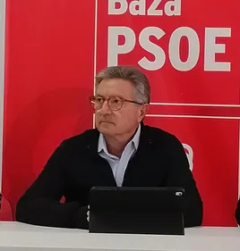 Manolo Gavilán, portavoz del Grupo Municipal del PSOE en el Ayuntamiento de Baza