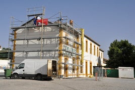 La antigua estación de Baza lleva años siendo rehabilitada