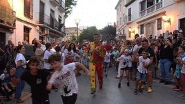 Cascamorras infantil en Baza.