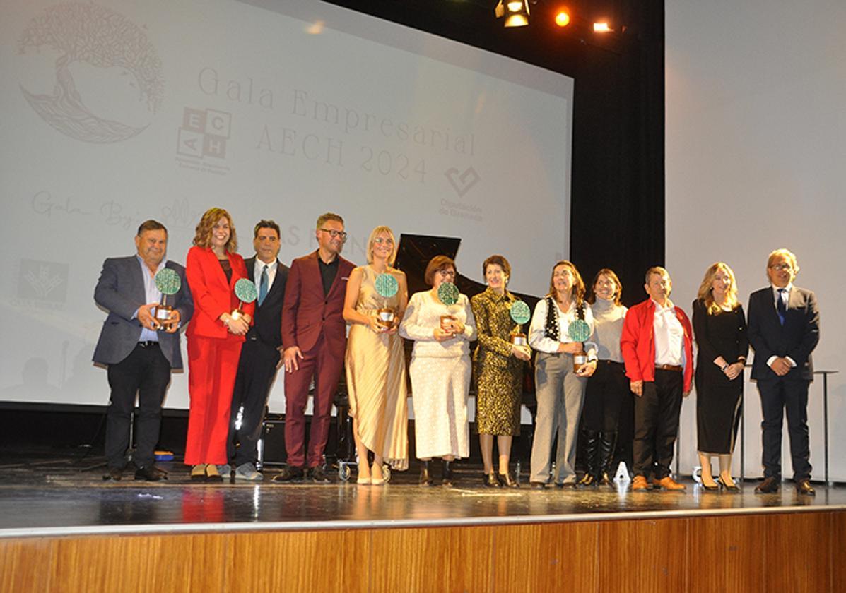 Foto de todos los galardonados