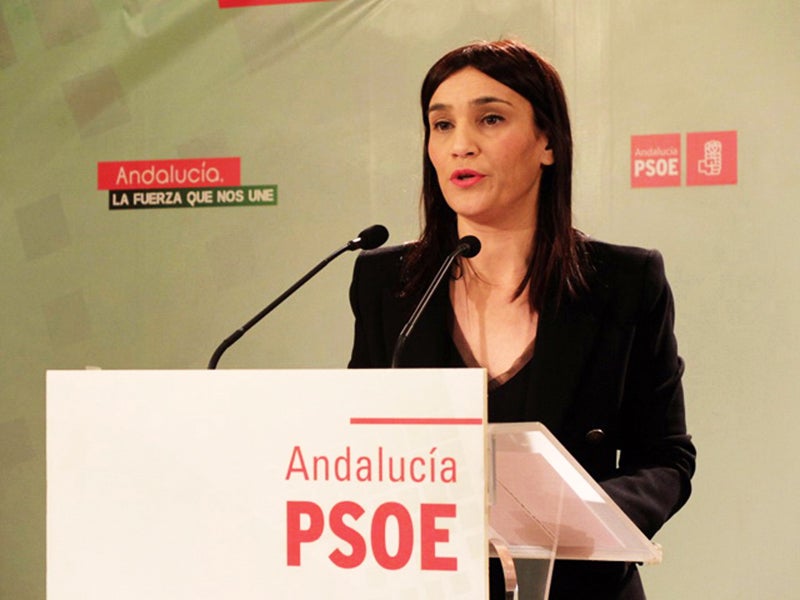 OLga Manzano, parlamentaria socialista