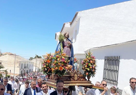 San Isidro Labrador patrón de Cuevas del Campo