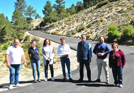 Dedelago con los alcaldes y concejales de Huéscar y Puebla de Don Fadrique