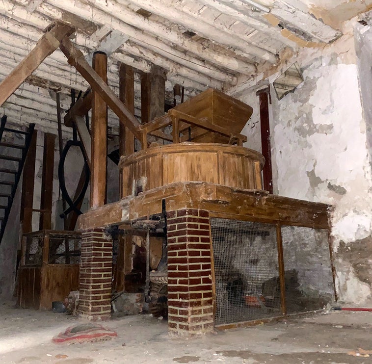 Hispania Nostra alerta sobre el grave deterioro del Molino de San Andrés en Baza