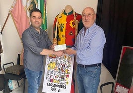 Entrega del premio al ganador del concurso