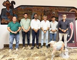Foto en la sede de ANCOS en Huéscar