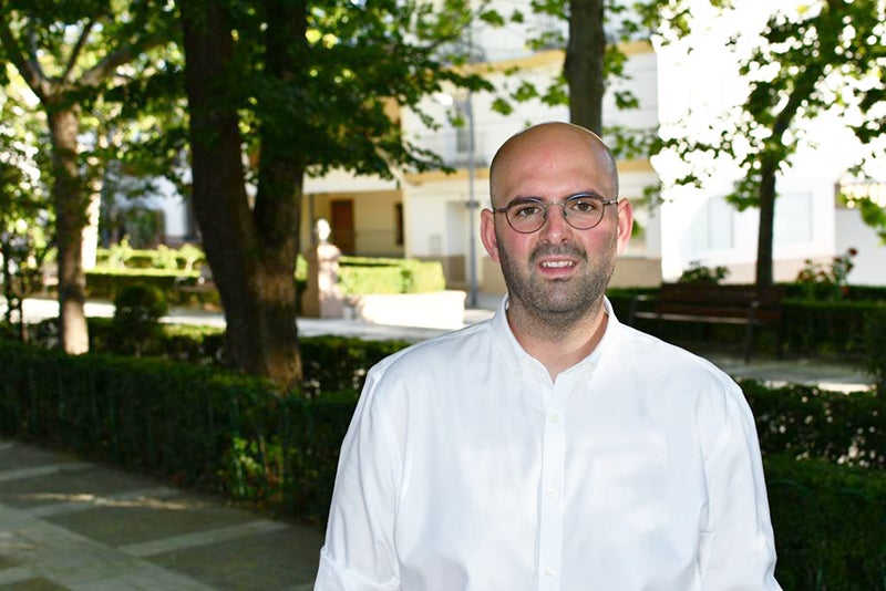 Miguel Román, portavoz del grupo municiapal socialista en el Ayuntamiento de Caniles