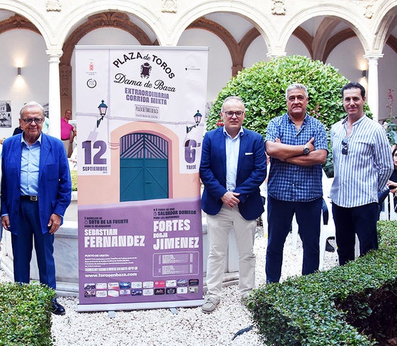 Pedro J. Ramos, Fernando Navarro, Julian López y Pedro Pérez Chicote