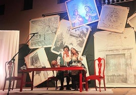 eL El grupo de teatro Juan Palomo representó la obra Hasta que el demonio nos separe