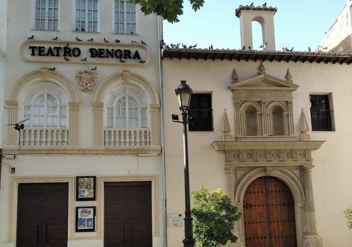 Fachada del Teatro Dengra de Baza.