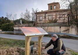 Panel informativo del sendero