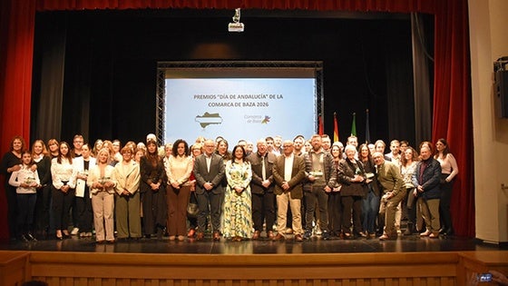 La Mancomunidad de Baza entrega sus galardones anuales con motivo del Día de Andalucía