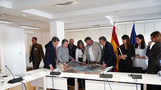El Gobierno avanza la redacción del plan general de transformación de regadíos en la Comarca de Baza