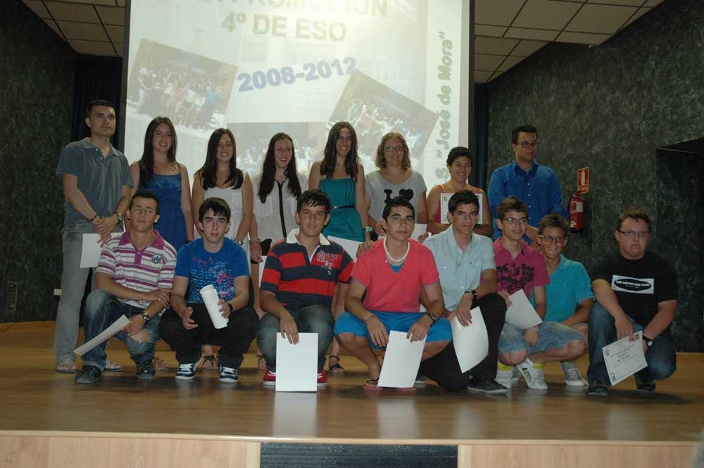 Ceremonia de graduación en el IES José de Mora de Baza