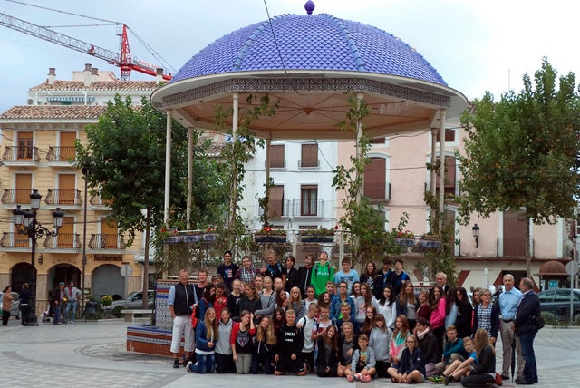 27 estudiantes de la ciudad hermana de Kolding en Dinamarca llegan a Huéscar