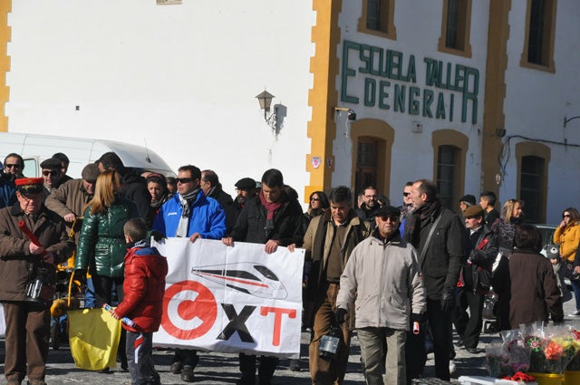 Ciudadanos por el Tren califica de positivo el acto reivindicativo del pasado 31 de diciembre