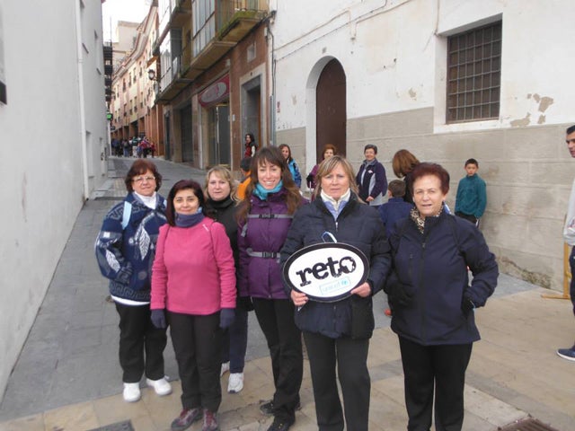 60 participantes en la ruta de senderismo a favor de Unicef