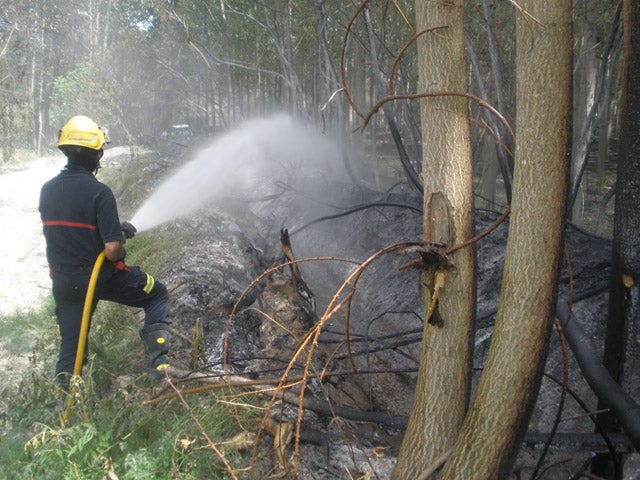 Comienza la época riesgo medio ante incendios forestales