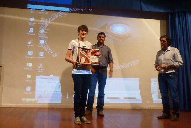 Víctor Domene premiado en un certamen de prevención de drogodependencias