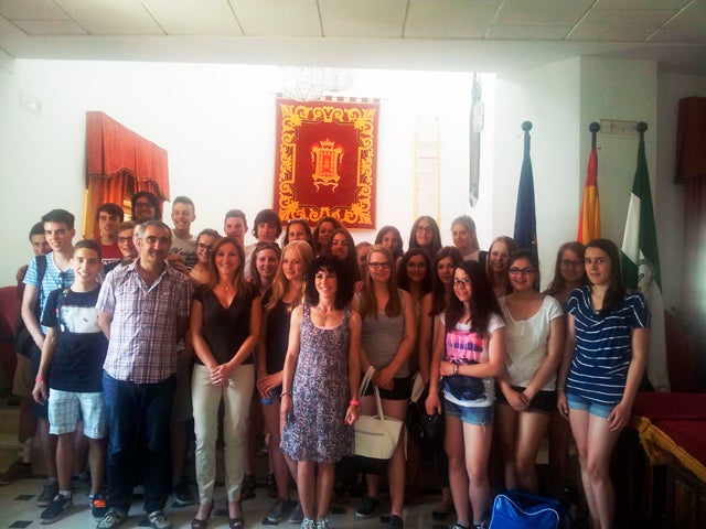 Nuevo intercambio de alumnos en el IES Alcrebite de Baza
