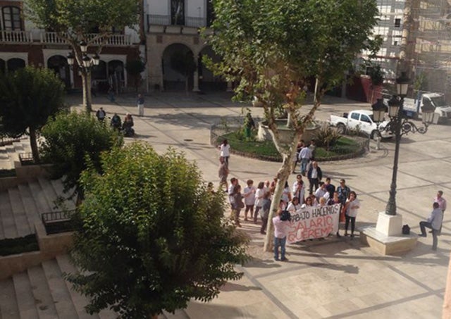 Solo un 12% de las trabajadoras secundaron la huelga de la Ayuda a Domicilio en Baza